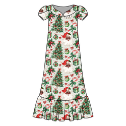 Evergreen Dreams Blanche Women's Night Dress - Bamboo - Pre Order - Christmas Special