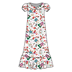 Holiday Harmony Blanche Women's Night Dress - Bamboo - Pre Order - Christmas Special