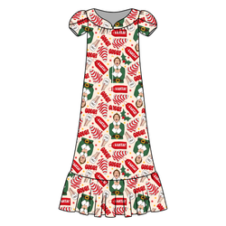 World's Best Elf Blanche Women's Night Dress - Bamboo - Pre Order - Christmas Special