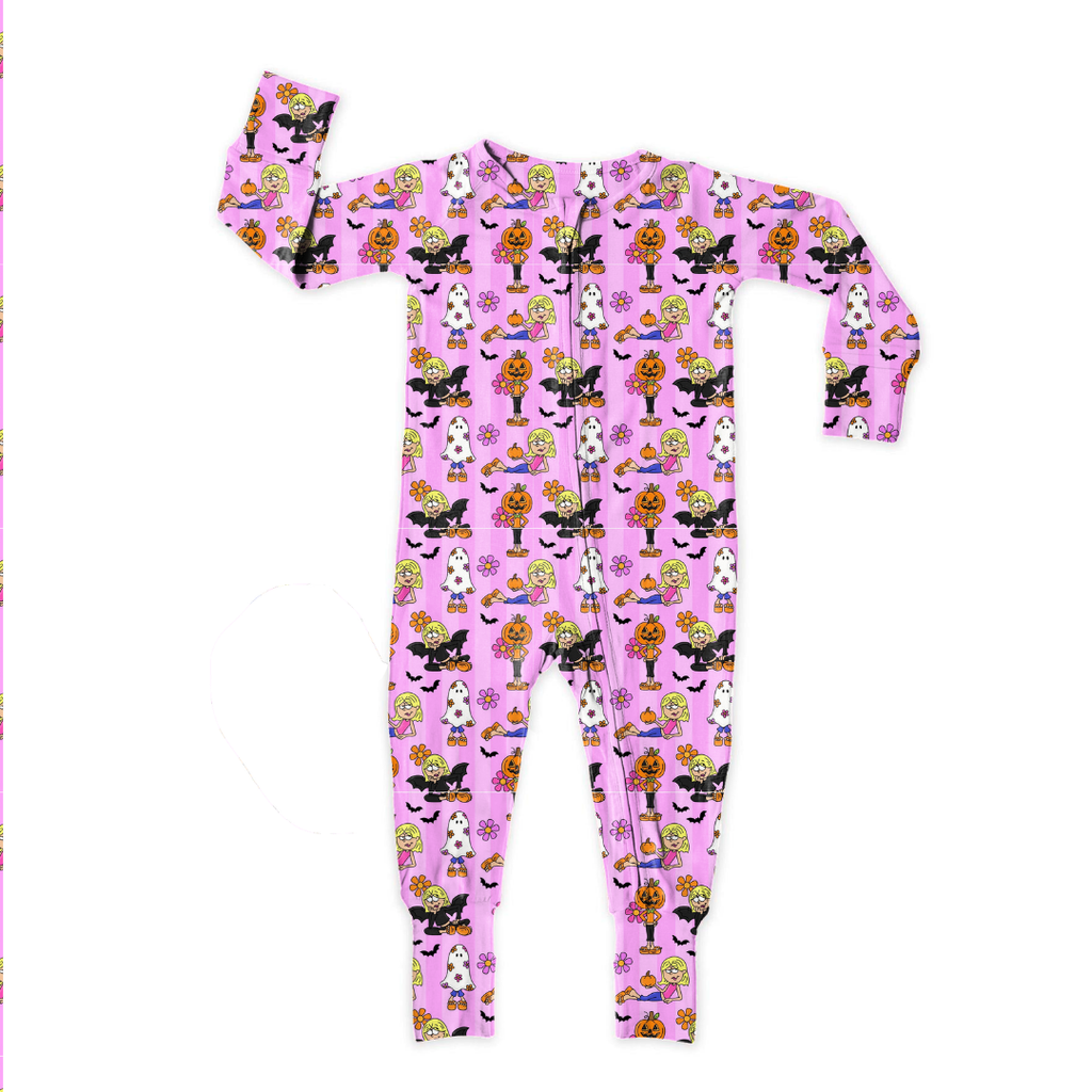 hey now hey now Dreamland Long Sleeve Sleeper Bamboo - PRE ORDER