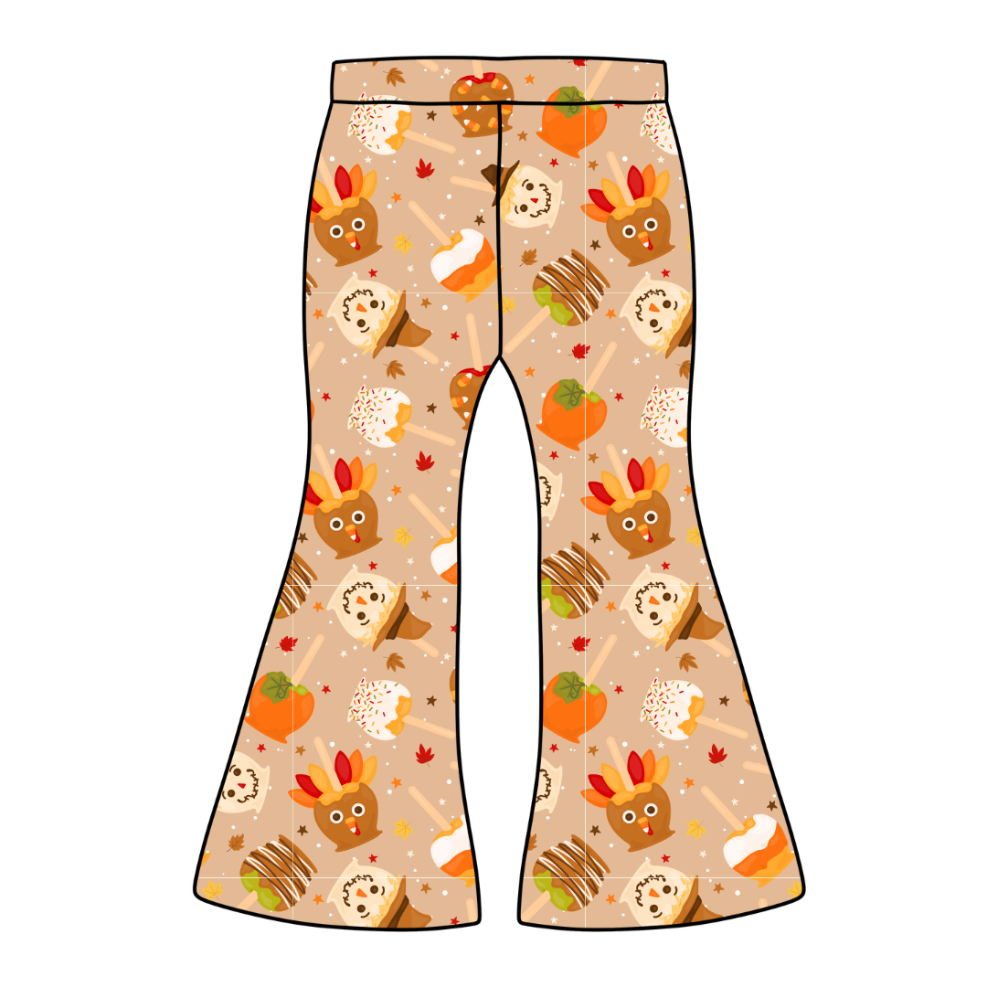 Harvest Candy Mod Adult Flare Bamboo Pants - Pre Order