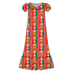 Festive & Fierce Blanche Women's Night Dress - Bamboo - Pre Order - Christmas Special