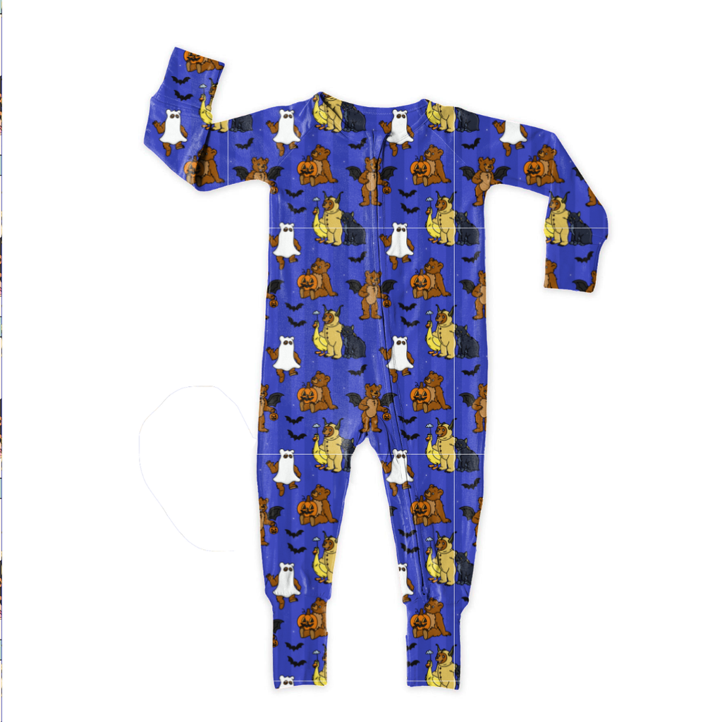 Goblin Night Dreamland Long Sleeve Sleeper Bamboo - PRE ORDER