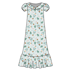 Christmas Kingdom Blanche Women's Night Dress - Bamboo - Pre Order - Christmas Special