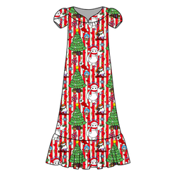 Falala Care Blanche Women's Night Dress - Bamboo - Pre Order - Christmas Special