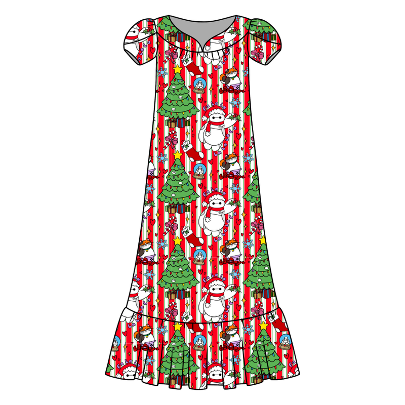 Falala Care Blanche Women's Night Dress - Bamboo - Pre Order - Christmas Special