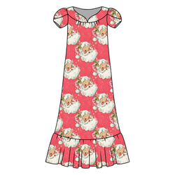 Jingle All the Way Blanche Women's Night Dress - Bamboo - Pre Order - Christmas Special