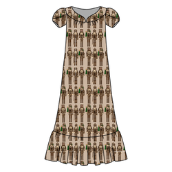 Camo Guard Blanche Women's Night Dress - Bamboo - Pre Order - Christmas Special