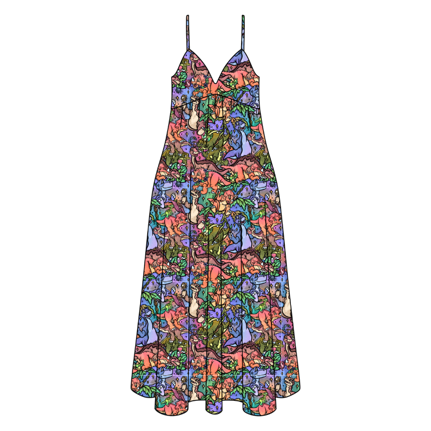 The Great Valley Harper Women's Low Back Dress Bamboo - Pre Order