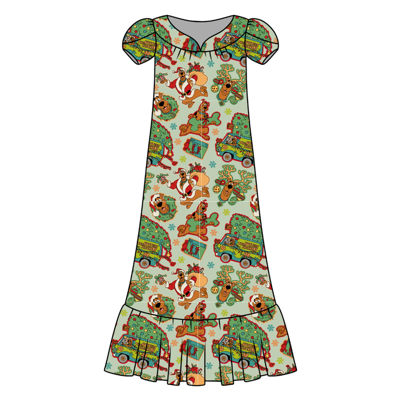 Christmas Mystery Blanche Women's Night Dress - Bamboo - Pre Order - Christmas Special