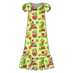 Merry Girl Era Blanche Women's Night Dress - Bamboo - Pre Order - Christmas Special