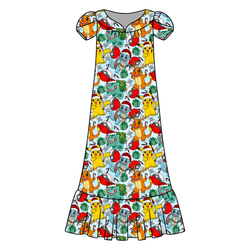 Gotta Catch Christmas Blanche Women's Night Dress - Bamboo - Pre Order - Christmas Special