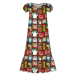 Christmas through the Years Blanche Women's Night Dress - Bamboo - Pre Order - Christmas Special