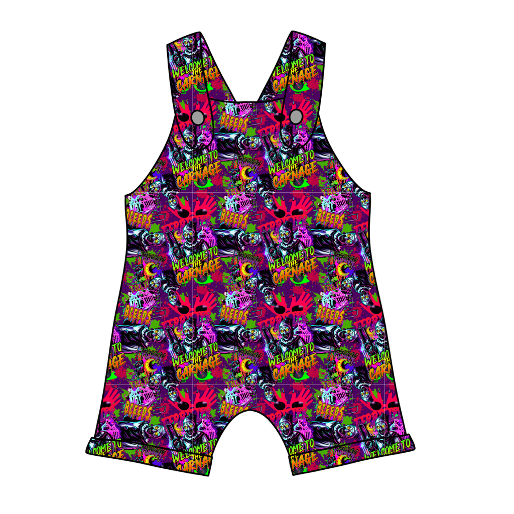 Chaos Carnival - Coop Tank Romper Knit - PRE ORDER