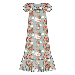 Christmas Toy Box Blanche Women's Night Dress - Bamboo - Pre Order - Christmas Special