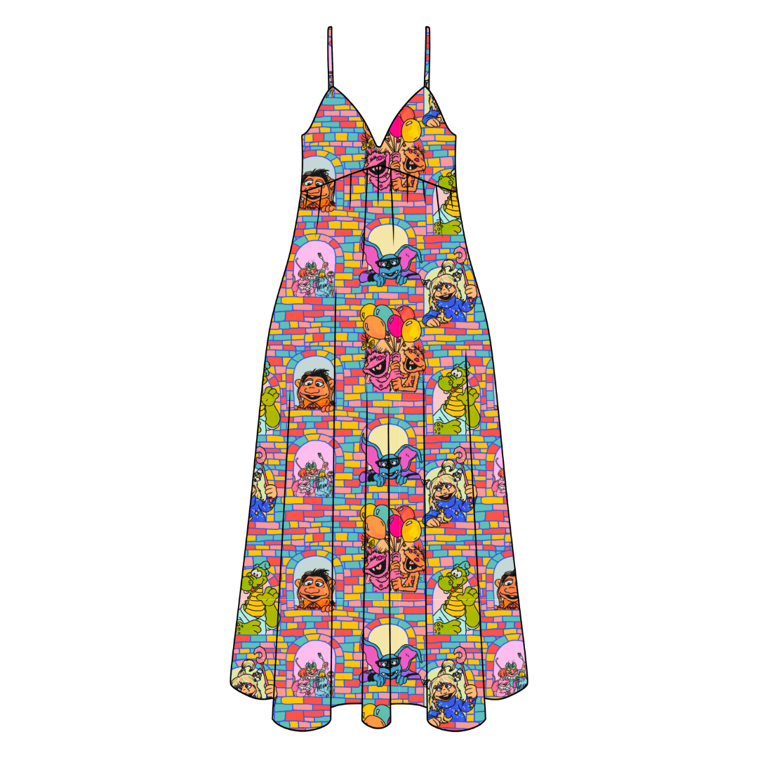 Sunny Side Friends Harper Women's Low Back Dress Bamboo - Pre Order