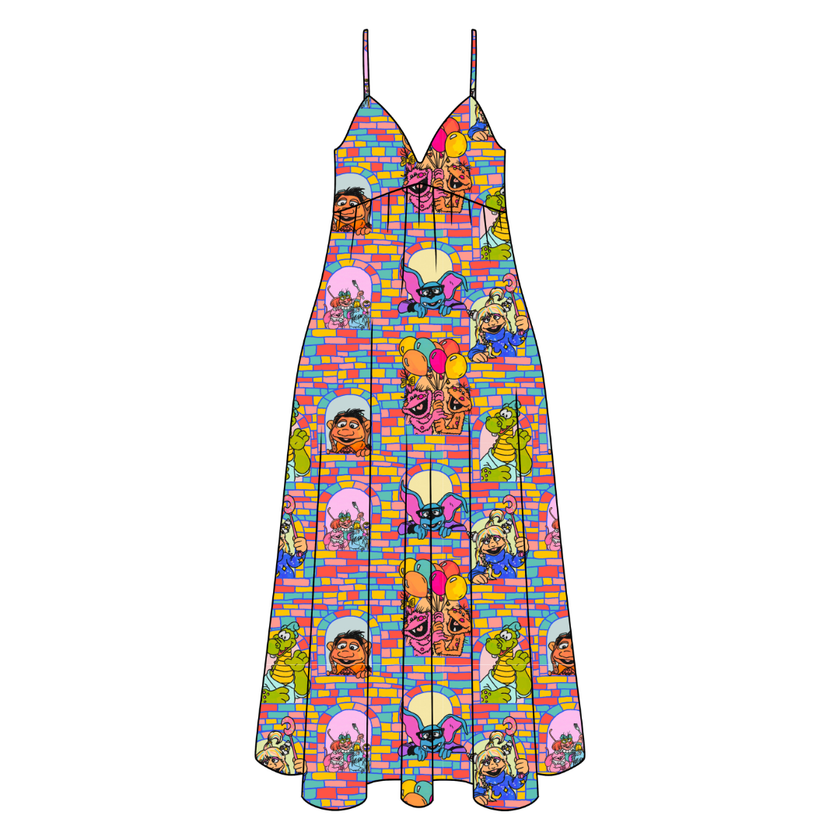 Sunny Side Friends Harper Women's Low Back Dress Bamboo - Pre Order