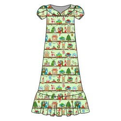 Holiday Hide & Seek Blanche Women's Night Dress - Bamboo - Pre Order - Christmas Special