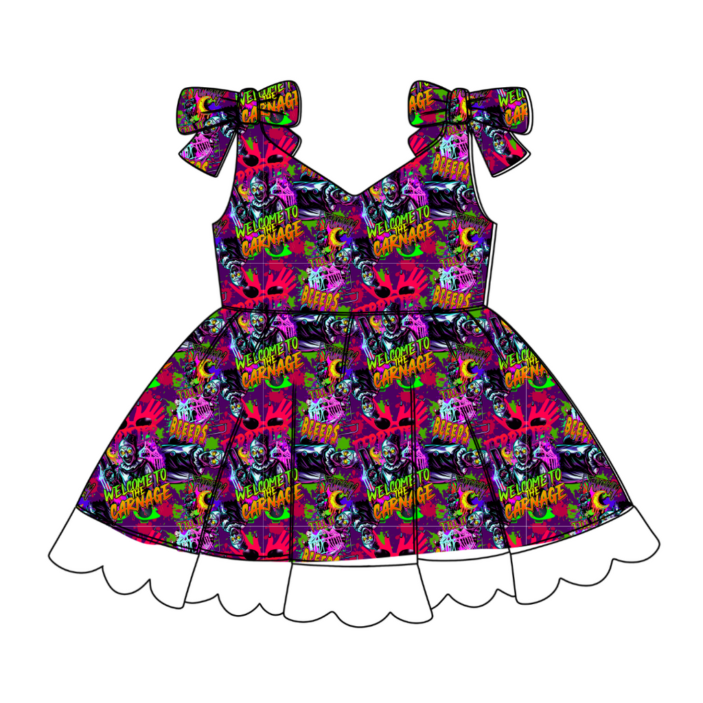 Chaos Carnival - Zoe Twirl Party Dress - PRE ORDER