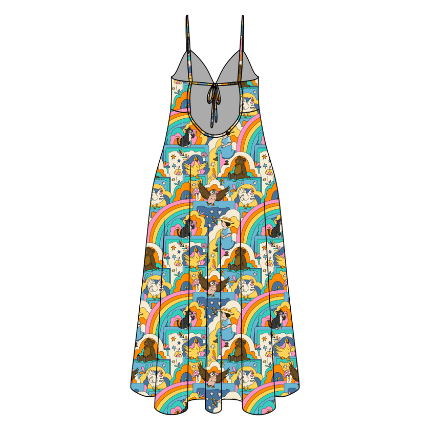Painted Skys Harper Women's Low Back Dress Bamboo - Pre Order