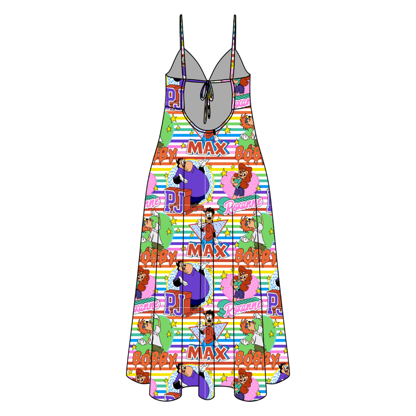 Stand Out, Bobby! Harper Women's Low Back Dress Bamboo - Pre Order
