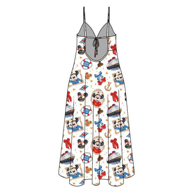 Crusin' Harper Women's Low Back Dress Bamboo - Pre Order