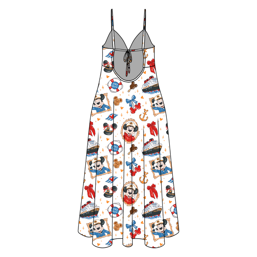 Crusin' Harper Women's Low Back Dress Bamboo - Pre Order