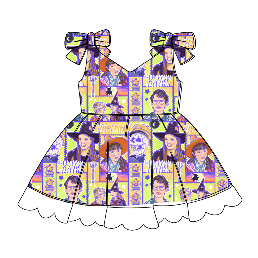Town Of Halloween - Zoe Twirl Party Dress - PRE ORDER