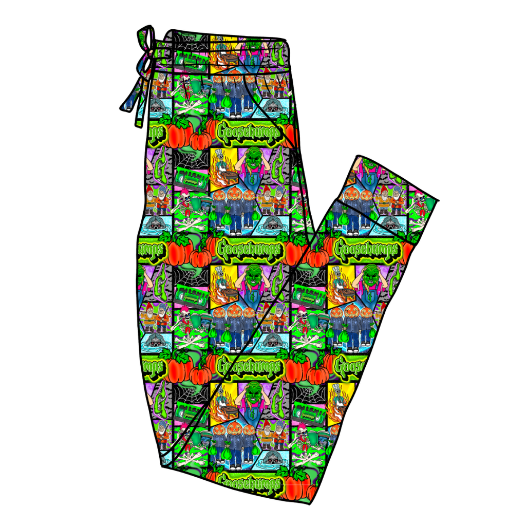 Bedtime Spooks Daze Adult Bamboo Joggers - Pre Order