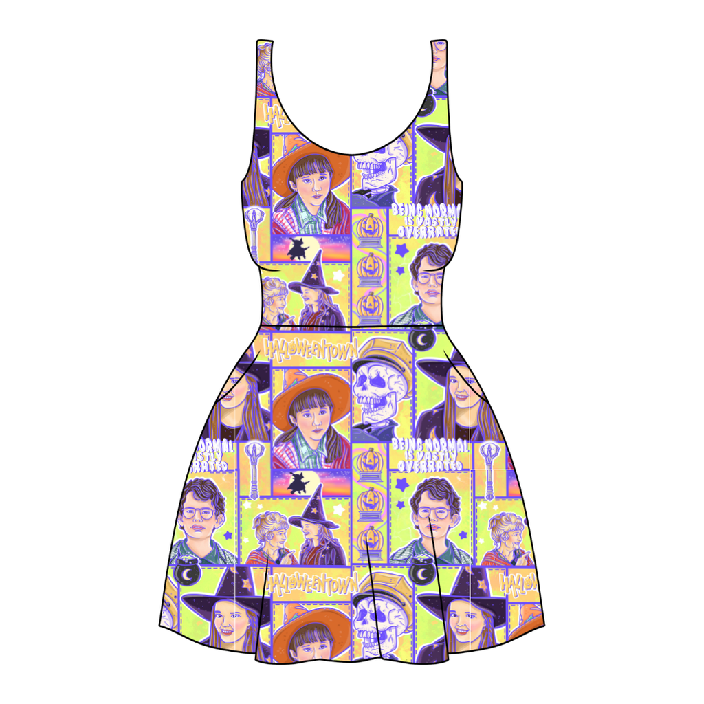 Town Of Halloween - Women's Reverie Dress - Pre Order