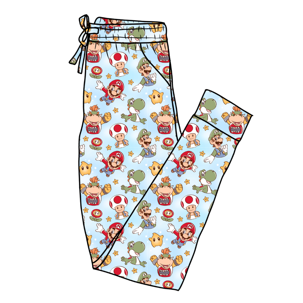 Dino Might Daze Adult Bamboo Joggers - Pre Order