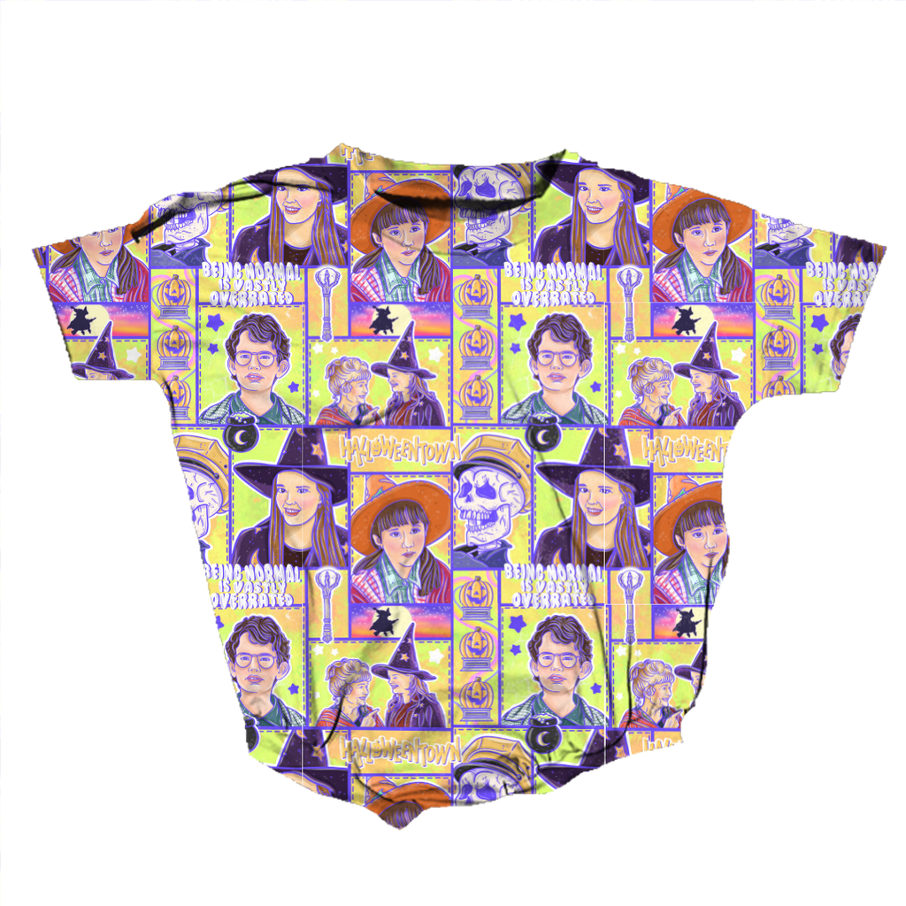 Town Of Halloween Opal Short Sleeve Bubble Bamboo - PRE ORDER
