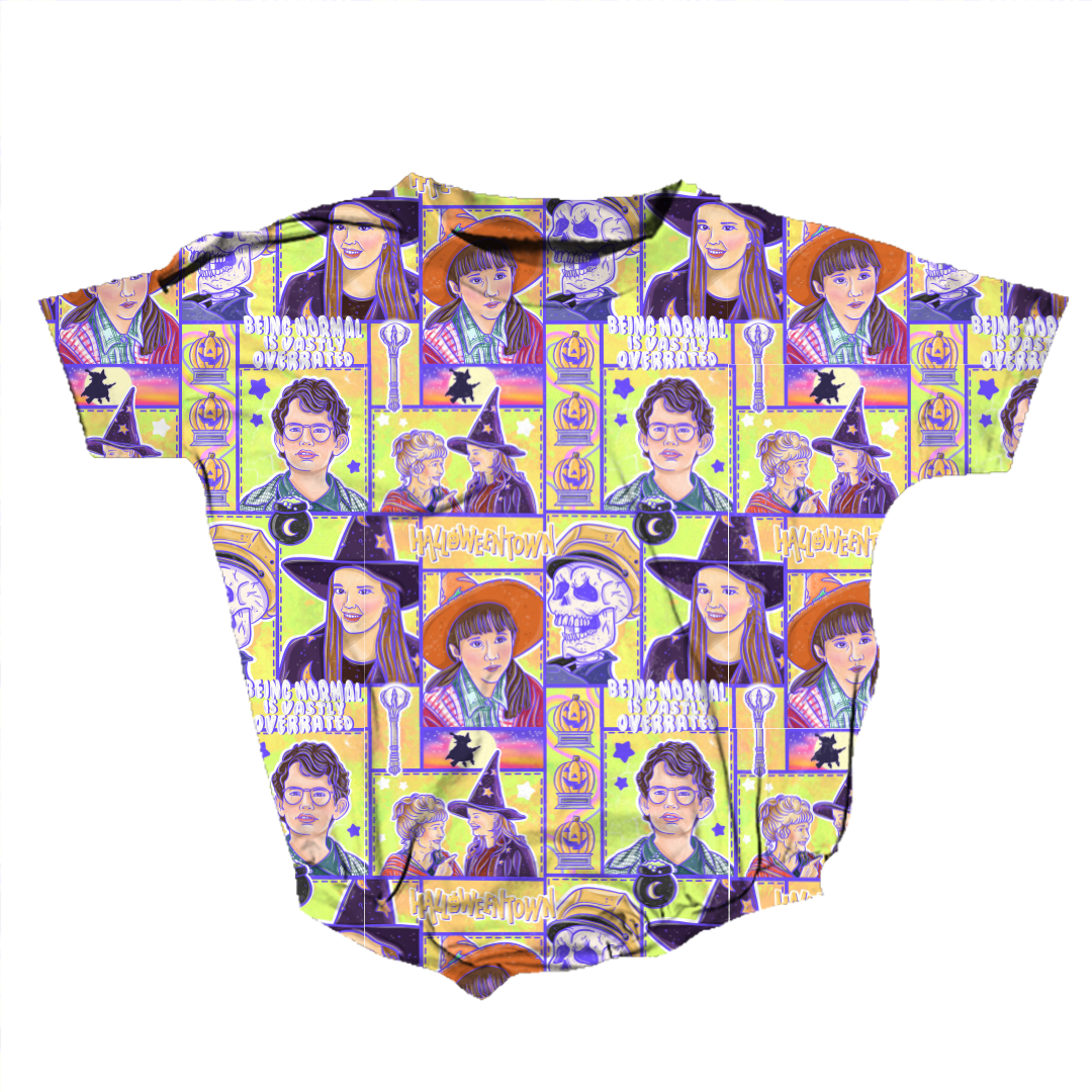 Town Of Halloween Opal Short Sleeve Bubble Bamboo - PRE ORDER