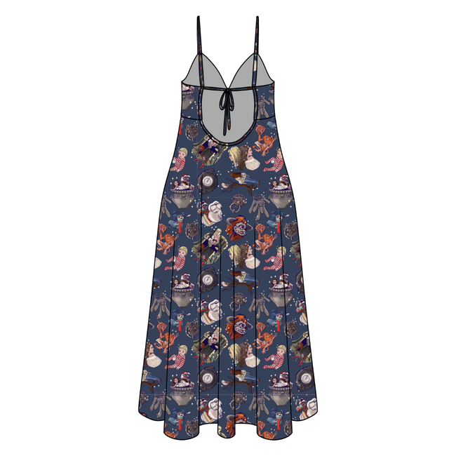 The Babe Harper Women's Low Back Dress Bamboo - Pre Order