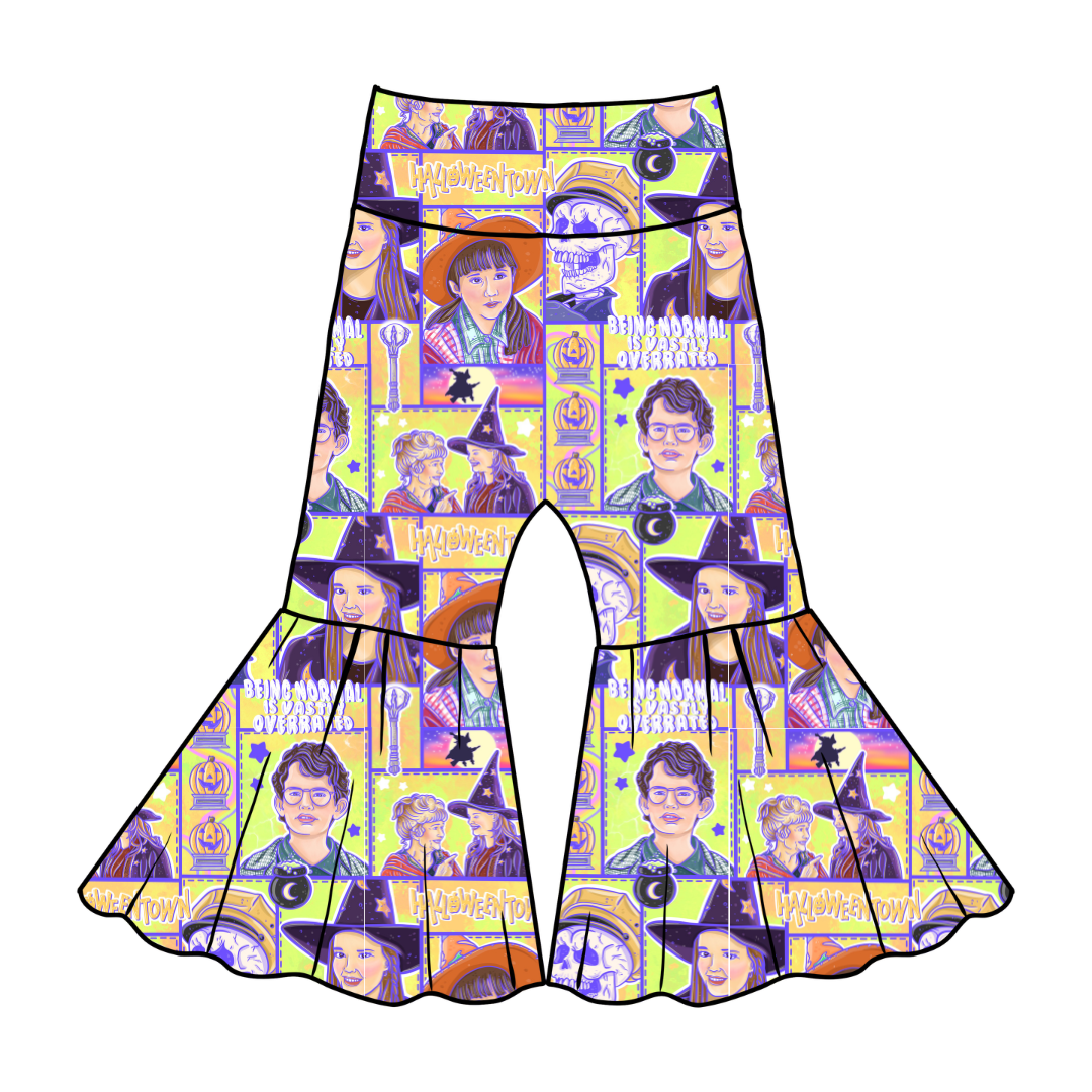 Town Of Halloween - Mirage Knit Flares - PRE ORDER