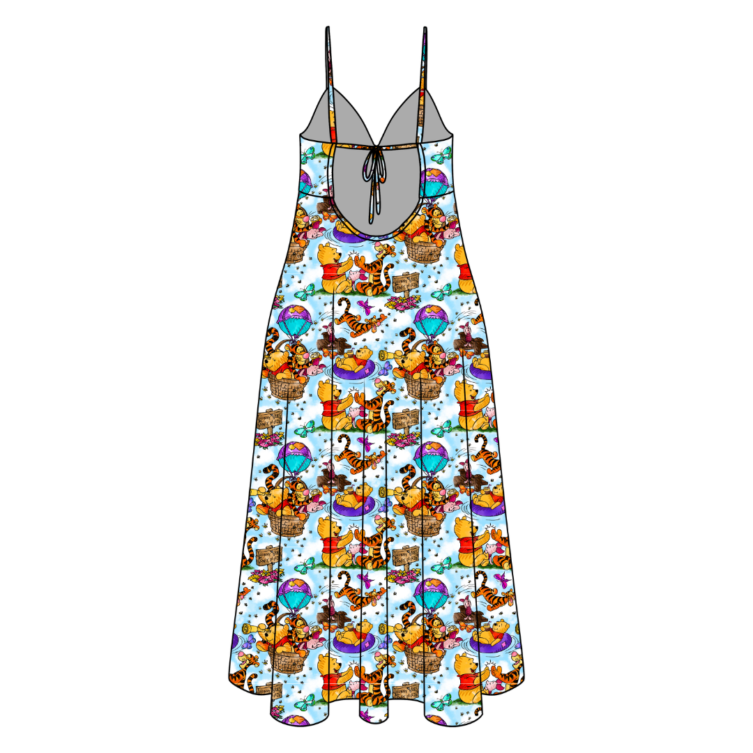 Sweet as Honey Harper Women's Low Back Dress Bamboo - Pre Order