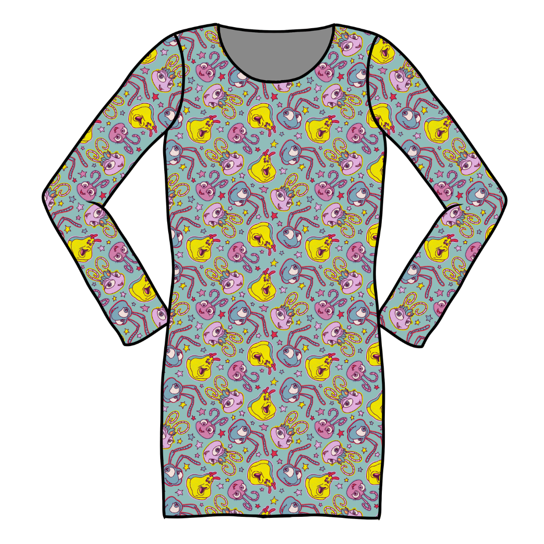 Bugs Lillie Ruffle Sweater Bamboo - PRE ORDER