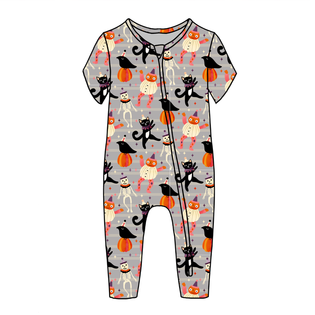 Graveyard Groove Dandelion Short Sleeve Sleeper Bamboo - PRE ORDER
