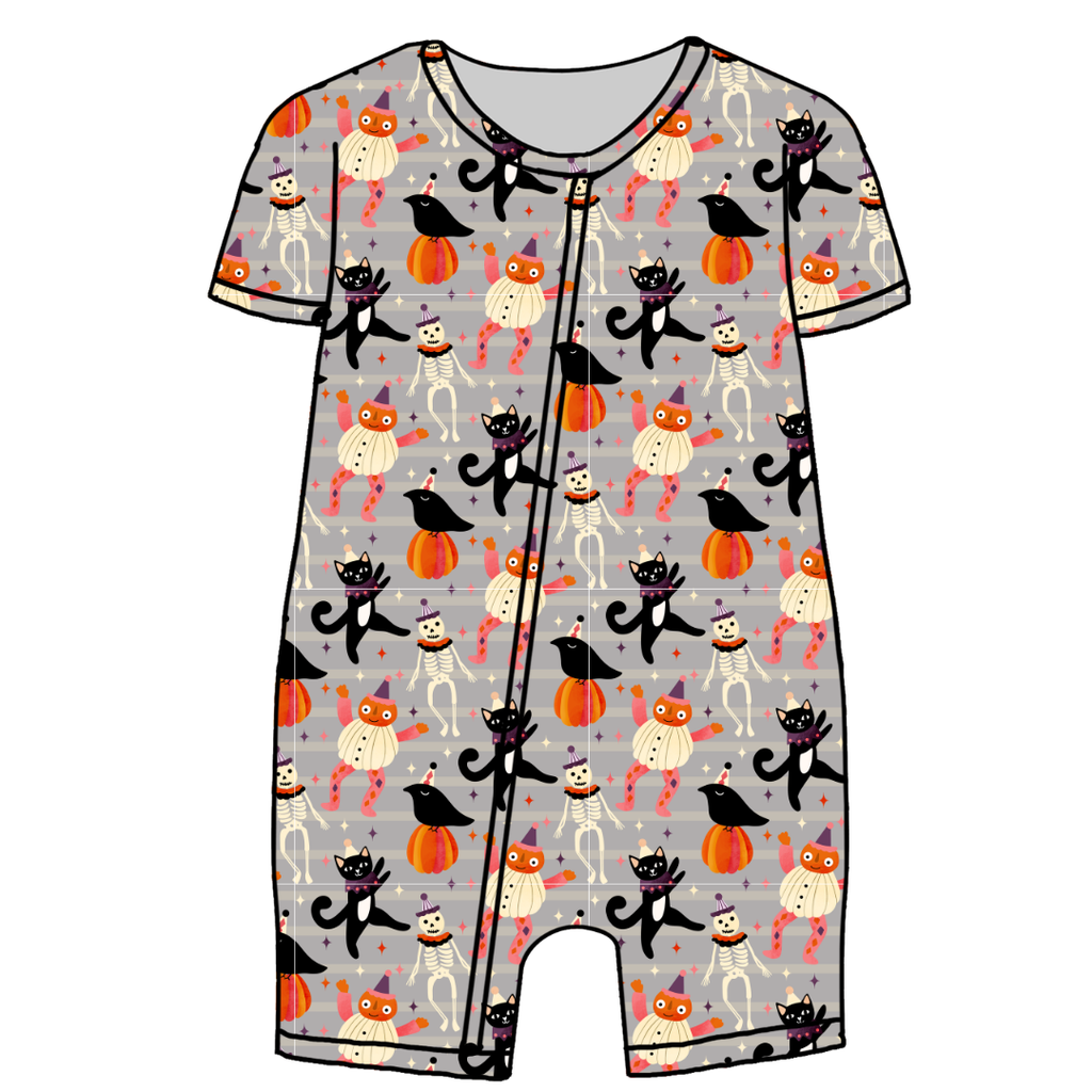 Graveyard Groove Bliss Short Sleeve Zippy Bamboo - PRE ORDER