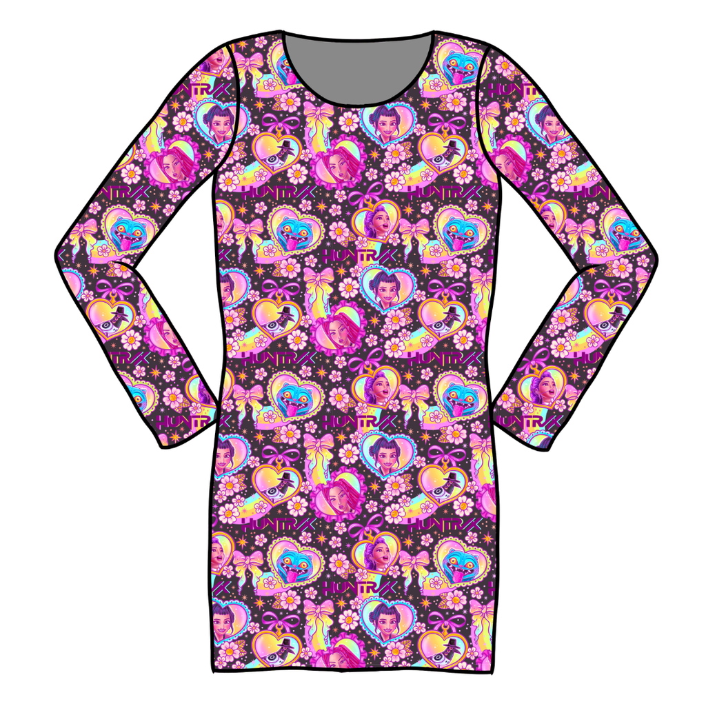 Soda - Abby Long Sleeve Dress Ribbed - PRE ORDER
