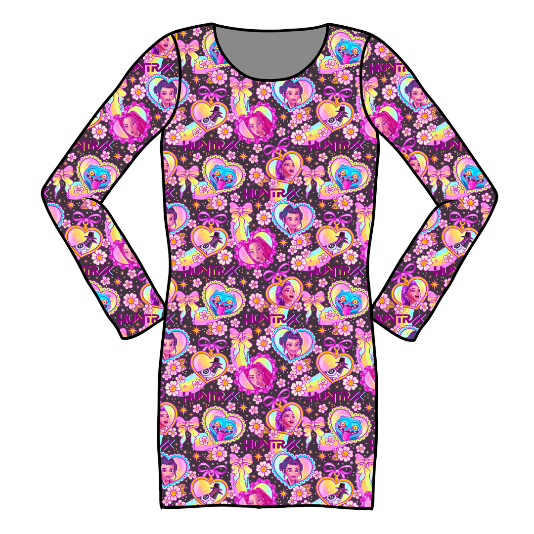 Soda - Abby Long Sleeve Dress Ribbed - PRE ORDER