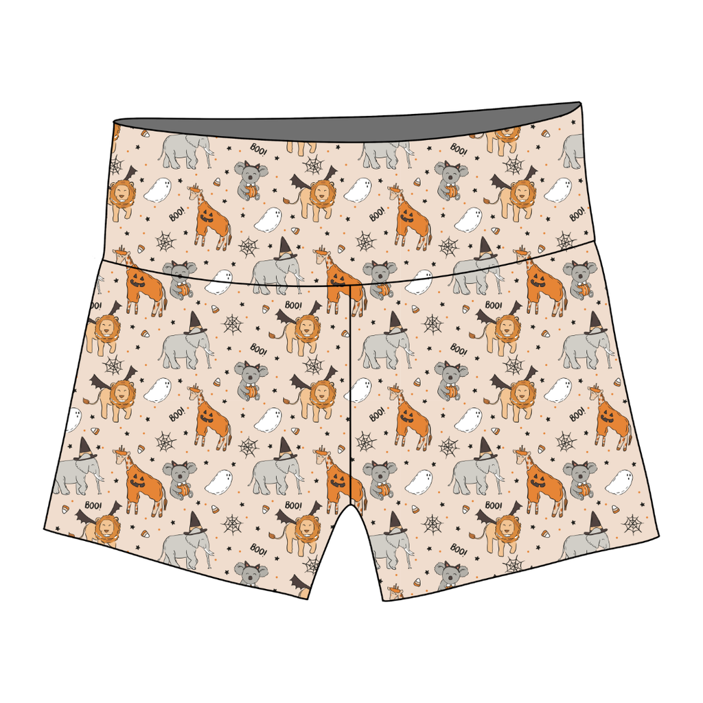 Boo At The Zoo - Nola Biker Shorts Knit - PRE ORDER