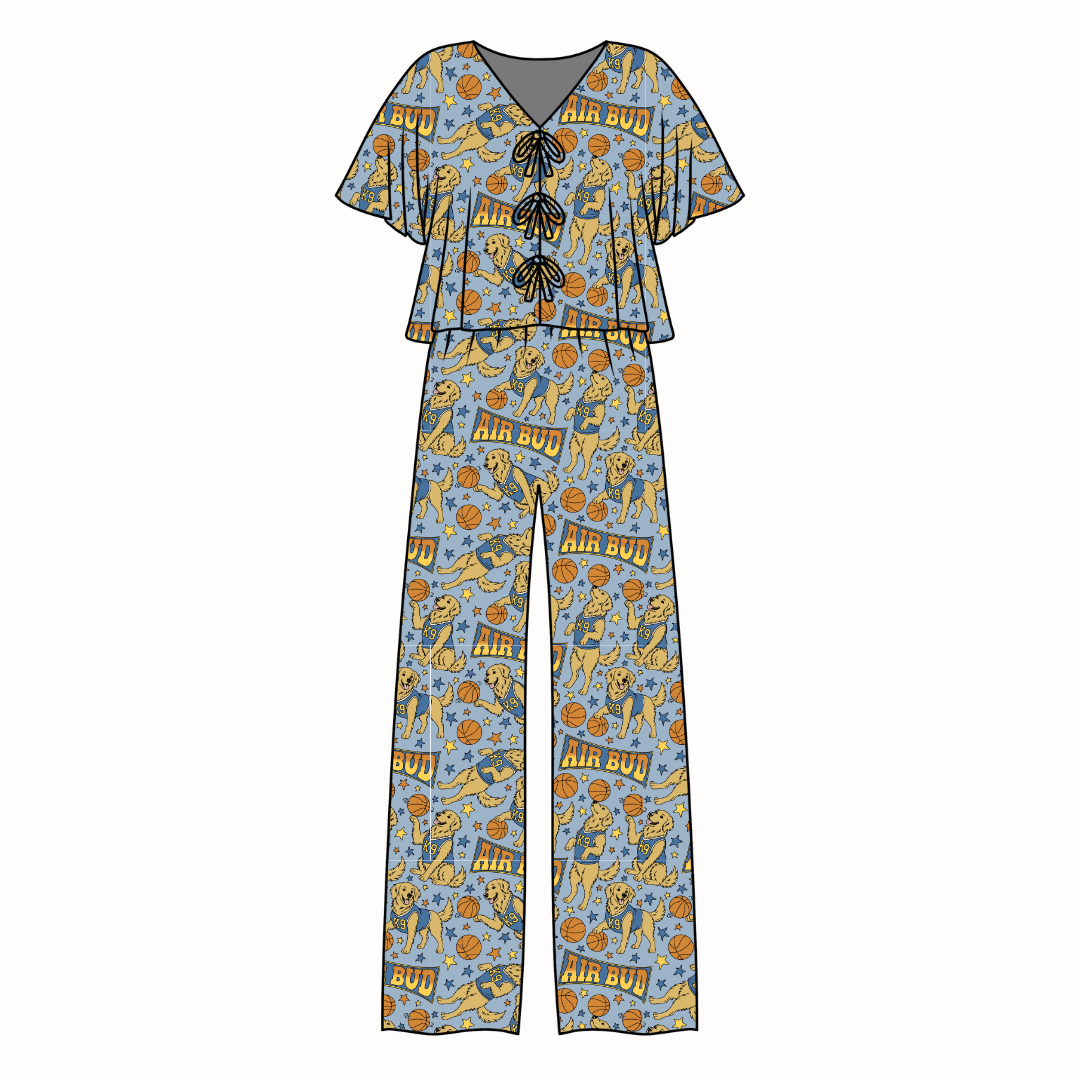 Golden MVP Lollipop Women's Front Tie Set Bamboo - Pre Order