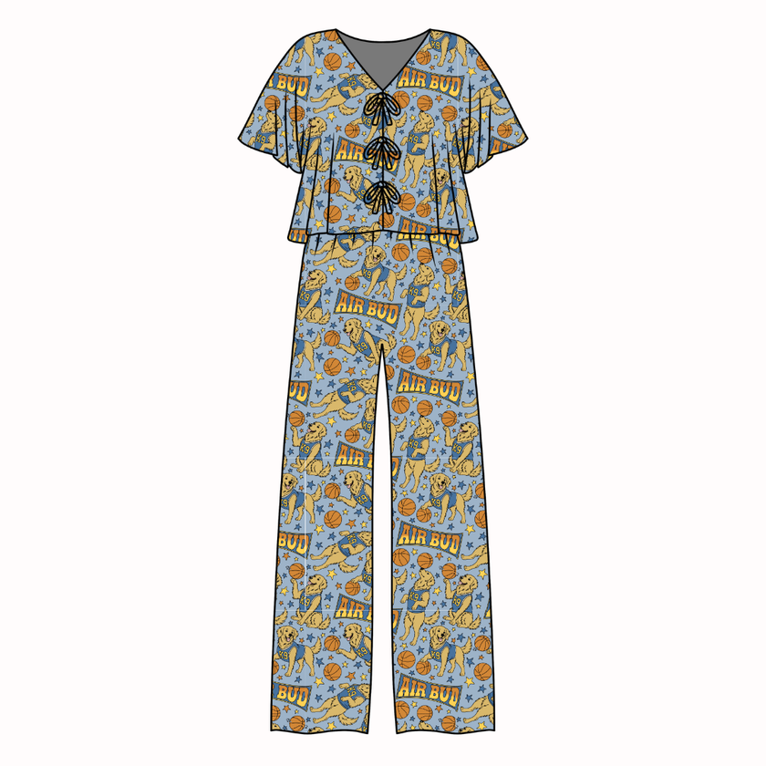 Golden MVP Lollipop Women's Front Tie Set Bamboo - Pre Order
