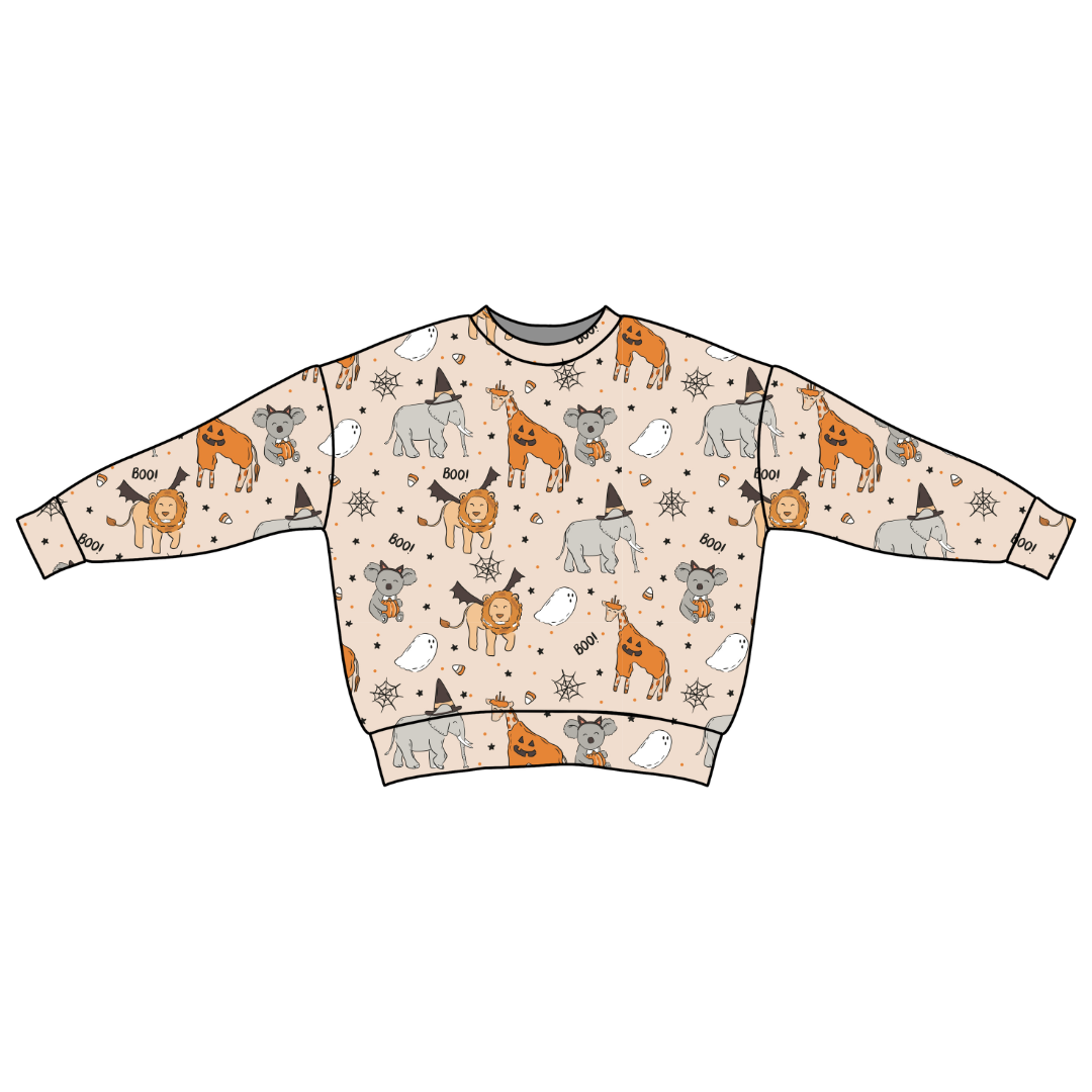 Boo At The Zoo Zayn Oversized Pullover - PRE ORDER