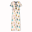 Playtime Pals Lollipop Women's Front Tie Set Bamboo - Pre Order