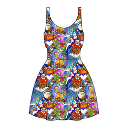 D oh Holy Night Reviere Women's Dress - Knit - Pre Order - Christmas Special