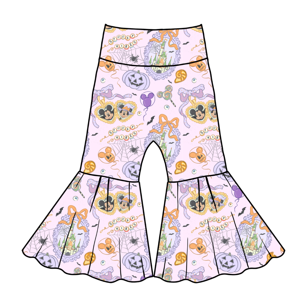 Too Cute Too Spook - Mirage Knit Flares - PRE ORDER