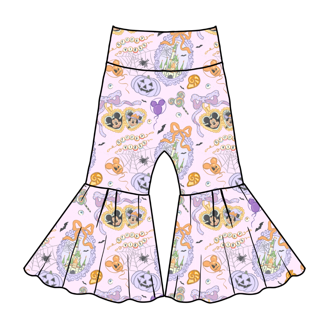 Too Cute Too Spook - Mirage Knit Flares - PRE ORDER
