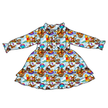 Sweet as Honey Emerald Bamboo Long Sleeve Lounge Dress - PRE ORDER